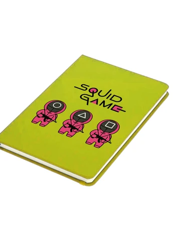Блокнот А5 Игра в кальмара (Squid Game) Салатовый (92228-3376-LM) MobiPrint (257323490)