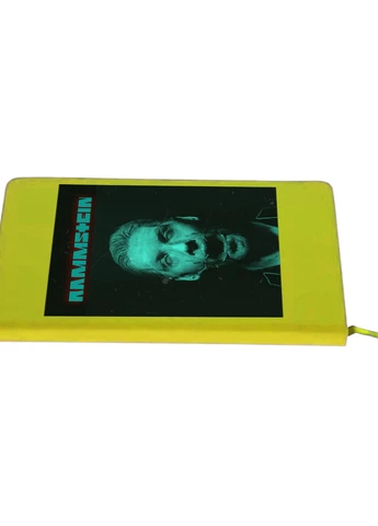 Блокнот А5 Рамштайн (Rammstein) Салатовий (92228-2974-LM) MobiPrint (257323109)