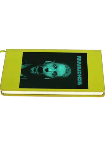 Блокнот А5 Рамштайн (Rammstein) Салатовий (92228-2974-LM) MobiPrint (257323109)