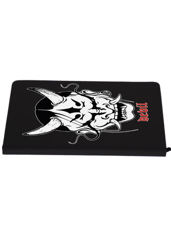 Блокнот А5 Японська маска демона (Japanese demon mask) Чорний (92228-3328-BK) MobiPrint (257324326)
