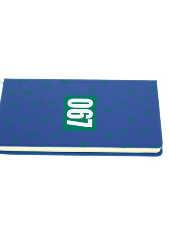 Блокнот А5 Номер 067 Чонхойон Игра в кальмара (Squid Game) Светло-голубой (92228-3361-SK) MobiPrint (257327071)