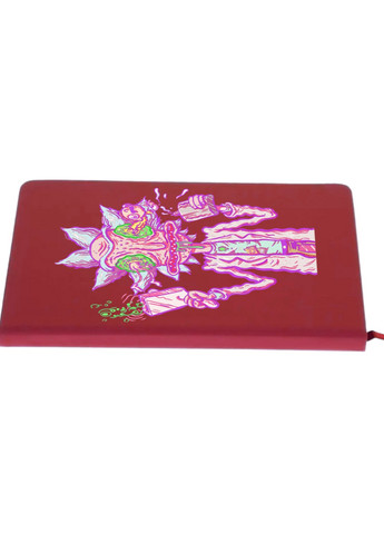 Блокнот А5 Рік Санчез Рік та Морті (Rick Sanchez Rick and Morty) Червоний (92228-2944-RD) MobiPrint (257322155)