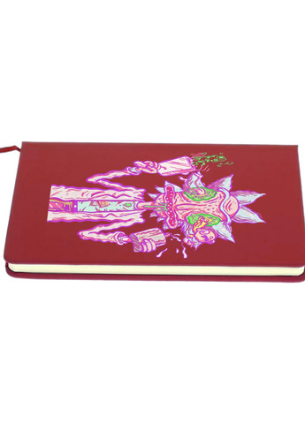 Блокнот А5 Рік Санчез Рік та Морті (Rick Sanchez Rick and Morty) Червоний (92228-2944-RD) MobiPrint (257322155)