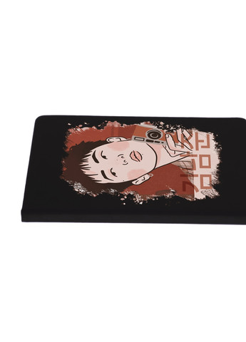 Блокнот А5 Кім Намджун БТС (Kim Nam Joon BTS) Чорний (92228-3261-BK) MobiPrint (257322710)