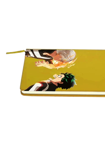Блокнот А5 Моя геройська академія (My Hero Academia) Жовтий (92228-3060-SY) MobiPrint (257325934)
