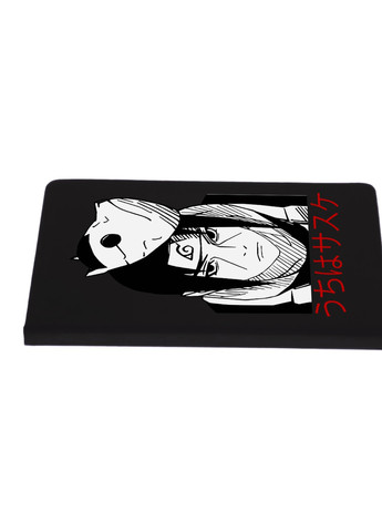 Блокнот А5 Саске Учіха Наруто (Uchiha Sasuke, Naruto) Чорний (92228-3344-BK) MobiPrint (257324620)