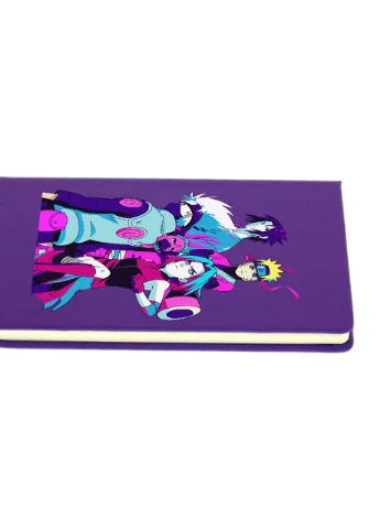 Блокнот А5 Наруто (Naruto) Фіолетовий (92228-3335-PU) MobiPrint (257328701)
