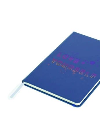 Блокнот А5 БТС Love yourself (BTS) Світло-блакитний (92228-3276-SK) MobiPrint (257325258)