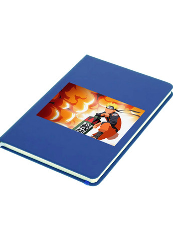 Блокнот А5 Наруто Узумакі (Naruto Uzumaki) Світло-блакитний (92228-3112-SK) MobiPrint (257324646)
