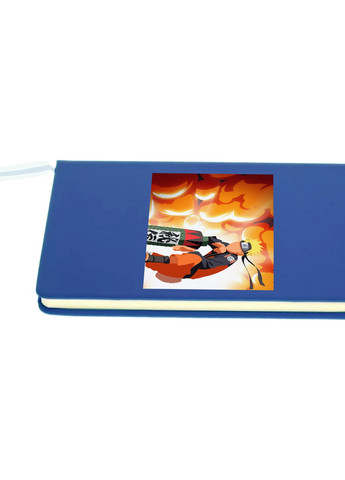 Блокнот А5 Наруто Узумакі (Naruto Uzumaki) Світло-блакитний (92228-3112-SK) MobiPrint (257324646)
