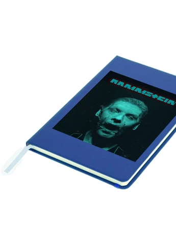 Блокнот А5 Рамштайн (Rammstein) Светло-голубой (92228-2974-SK) MobiPrint (257327642)