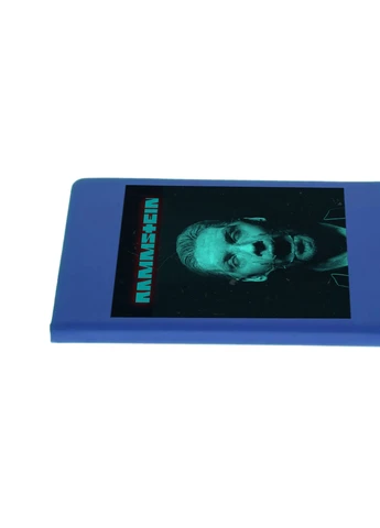 Блокнот А5 Рамштайн (Rammstein) Светло-голубой (92228-2974-SK) MobiPrint (257327642)