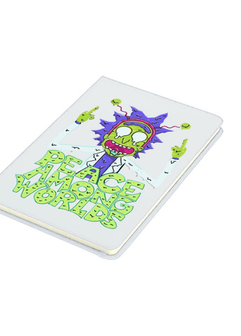 Блокнот А5 Рік Санчез Рік та Морті (Rick Sanchez Rick and Morty) Білий (92228-2941-WT) MobiPrint (257324936)