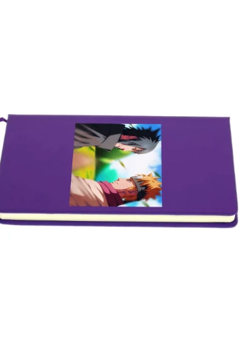 Блокнот А5 Наруто (Naruto) Фиолетовый (92228-3088-PU) MobiPrint (257321818)