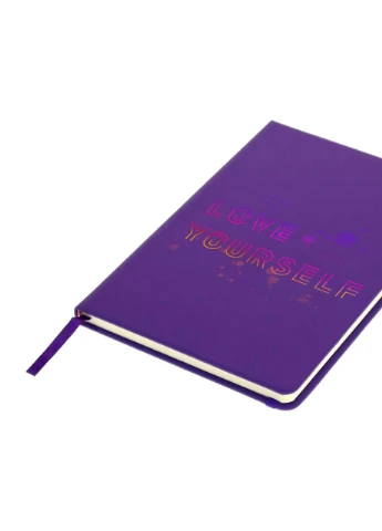 Блокнот А5 БТС Love yourself (BTS) Фіолетовий (92228-3276-PU) MobiPrint (257326313)