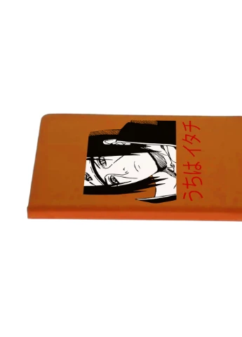 Блокнот А5 Ітачі Учіха (Itachi Uchiha) Помаранчевий (92228-3343-OG) MobiPrint (257325611)