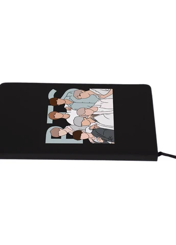 Блокнот А5 БТС (BTS) Черный (92228-3272-BK) MobiPrint (257322070)