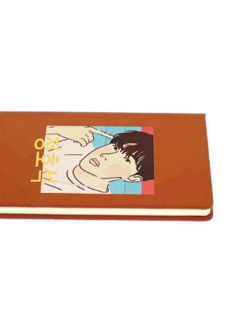 Блокнот А5 Чон Хосок БТС (Jung Ho-seok BTS) Оранжевый (92228-3258-OG) MobiPrint (257323838)