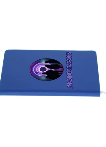 Блокнот А5 Имеджин Драгонс (Imagine Dragons) Светло-голубой (92228-2979-SK) MobiPrint (257327957)