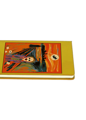 Блокнот А5 Винсент Ван Гог Крик Эдварда Мунка (Vincent van Gogh) Желтый (92228-2966-SY) MobiPrint (257328315)