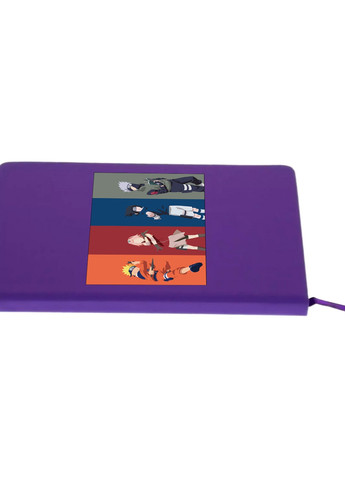 Блокнот А5 Наруто (Naruto) Фиолетовый (92228-3078-PU) MobiPrint (257328498)