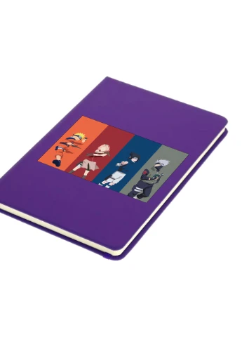 Блокнот А5 Наруто (Naruto) Фиолетовый (92228-3078-PU) MobiPrint (257328498)