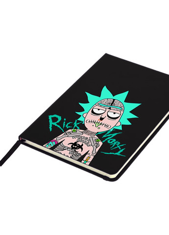Блокнот А5 Морти Смит Рик и Морти (Morty Smith Rick and Morty) Черный (92228-2930-BK) MobiPrint (257326381)