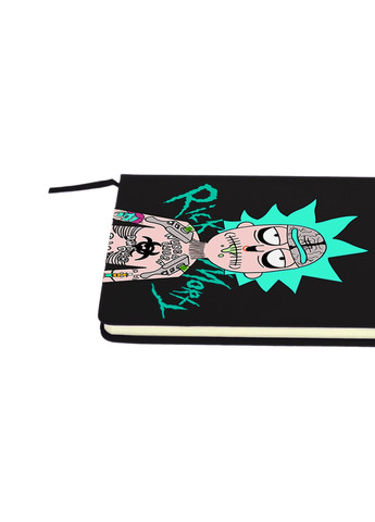 Блокнот А5 Морти Смит Рик и Морти (Morty Smith Rick and Morty) Черный (92228-2930-BK) MobiPrint (257326381)
