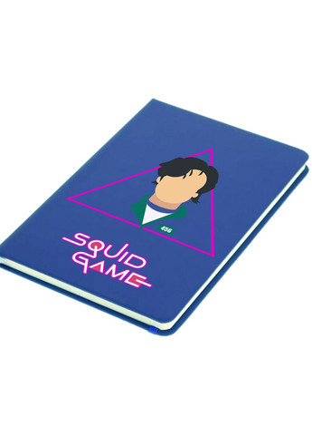 Блокнот А5 Ли Чжунг-Чжае эс Сонг ги–хун Игра в кальмара (Squid Game) Светло-голубой (92228-3356-SK) MobiPrint (257323799)