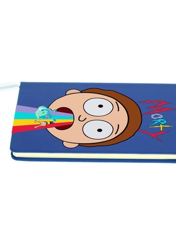 Блокнот А5 Рік Санчез та Морті Сміт Рік та Морті (Rick and Morty) Світло-блакитний (92228-2946-SK) MobiPrint (257328339)