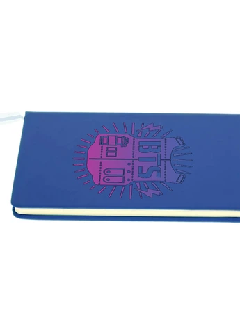 Блокнот А5 БТС (BTS) Светло-голубой (92228-3278-SK) MobiPrint (257324721)