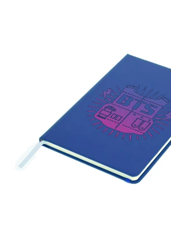 Блокнот А5 БТС (BTS) Светло-голубой (92228-3278-SK) MobiPrint (257324721)
