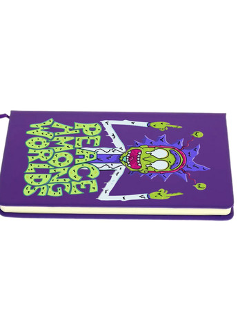 Блокнот А5 Рик Санчез Рик и Морти (Rick Sanchez Rick and Morty) Фиолетовый (92228-2941-PU) MobiPrint (257329033)