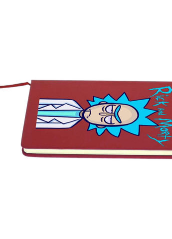 Блокнот А5 Рик Санчез и Морти Смит Рик и Морти (Rick and Morty) Красный (92228-2938-RD) MobiPrint (257326454)