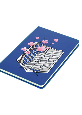 Блокнот А5 Атака на титанов (Attack on Titan) Светло-голубой (92228-3042-SK) MobiPrint (257321477)