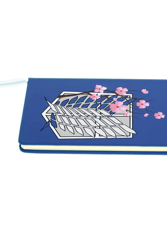 Блокнот А5 Атака на титанов (Attack on Titan) Светло-голубой (92228-3042-SK) MobiPrint (257321477)