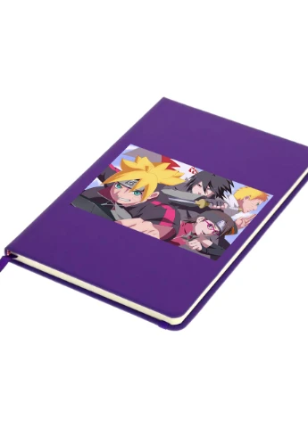 Блокнот А5 Наруто (Naruto) Фіолетовий (92228-3106-PU) MobiPrint (257323451)