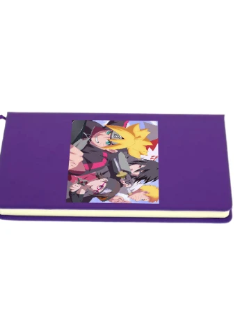 Блокнот А5 Наруто (Naruto) Фіолетовий (92228-3106-PU) MobiPrint (257323451)