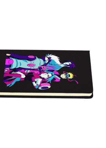 Блокнот А5 Наруто (Naruto) Черный (92228-3335-BK) MobiPrint (257324471)