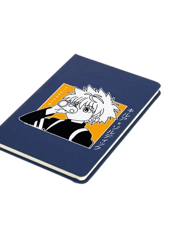 Блокнот А5 Кіллуа Золдік (Killua Zoldyck Hunter X Hunter) Темно-синій (92228-3341-NB) MobiPrint (257328821)