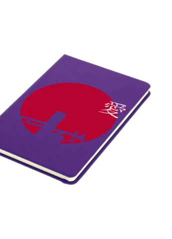 Блокнот А5 Японія (Japan art Minimalism) Фіолетовий (92228-3333-PU) MobiPrint (257322402)