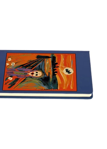 Блокнот А5 Вінсент Ван Гог Крик Едварда Мунка (Vincent van Gogh) Темно-синій (92228-2966-NB) MobiPrint (257326737)