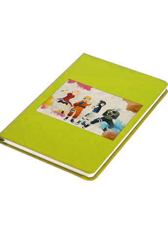 Блокнот А5 Наруто (Naruto) Салатовый (92228-3079-LM) MobiPrint (257326442)