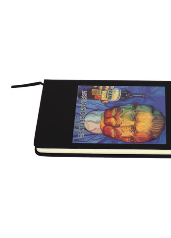 Блокнот А5 Винсент Ван Гог (van Gogh Absine the refined) Черный (92228-2957-BK) MobiPrint (257322828)