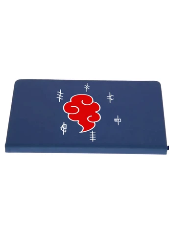 Блокнот А5 Хмара Акацукі Наруто (Akatsuki Naruto) Темно-синій (92228-3044-NB) MobiPrint (257322459)