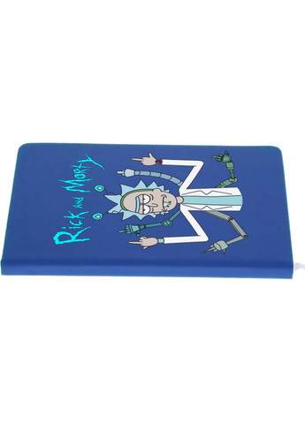 Блокнот А5 Рік Санчез Рік та Морті (Rick Sanchez Rick and Morty) Світло-блакитний (92228-2948-SK) MobiPrint (257326903)