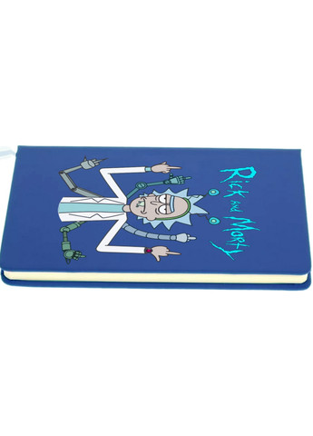 Блокнот А5 Рік Санчез Рік та Морті (Rick Sanchez Rick and Morty) Світло-блакитний (92228-2948-SK) MobiPrint (257326903)