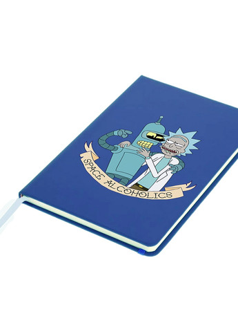 Блокнот А5 Рік Санчез Рік та Морті (Rick Sanchez Rick and Morty) Світло-блакитний (92228-2943-SK) MobiPrint (257324465)