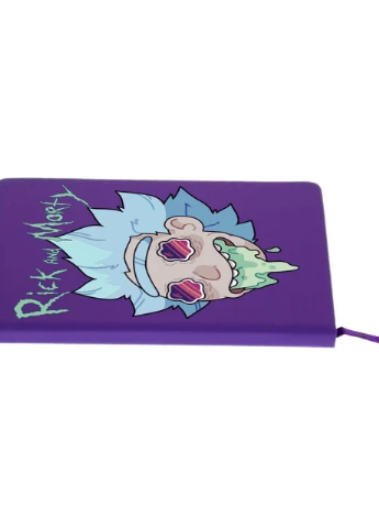 Блокнот А5 Морти Смит Рик и Морти (Morty Smith Rick and Morty) Фиолетовый (92228-2945-PU) MobiPrint (257326680)