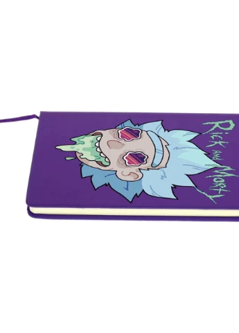 Блокнот А5 Морти Смит Рик и Морти (Morty Smith Rick and Morty) Фиолетовый (92228-2945-PU) MobiPrint (257326680)